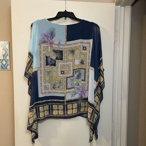 JM Collection Scarf Blouse